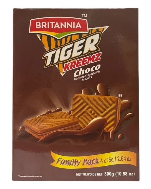 TIGER KREEMZ CHOCO (BRITANNIA) - 300G